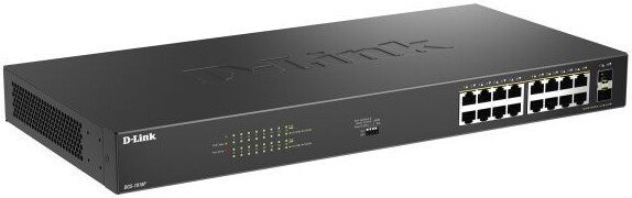 Неуправляемый коммутатор D-Link DGS-1018P/B1A
