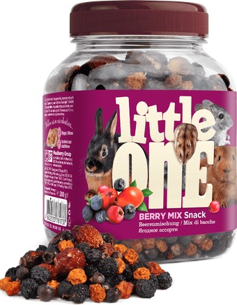 Корм для грызунов Mealberry Little One Ягодное ассорти 200 г
