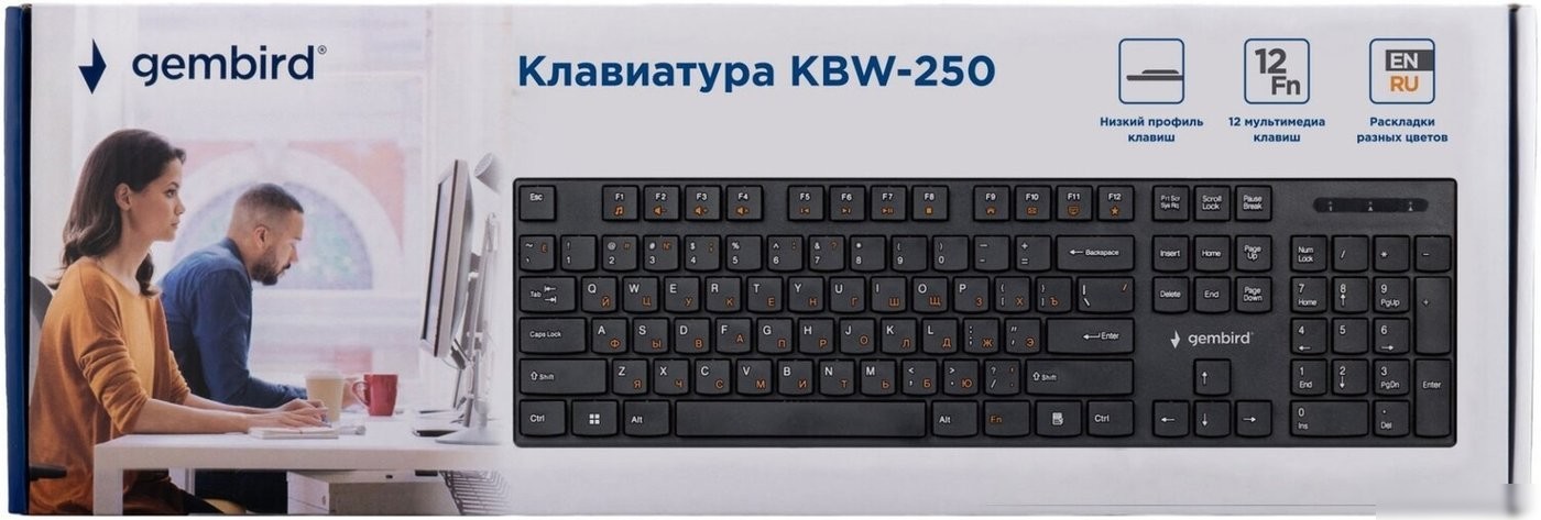 Клавиатура Gembird KBW-250