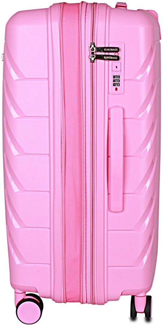 Чемодан-спиннер Eurobags PP-N86 S (розовый)
