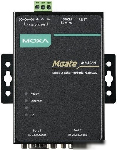 Конвертер Moxa MGate MB3280