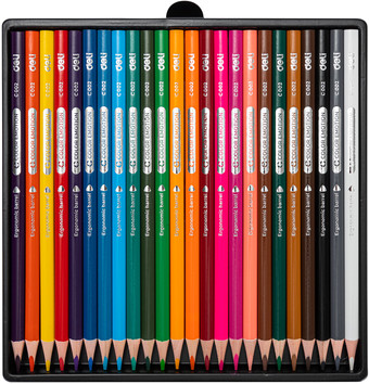 Набор цветных карандашей Deli Color Emotion EC00220 (24 цвета)