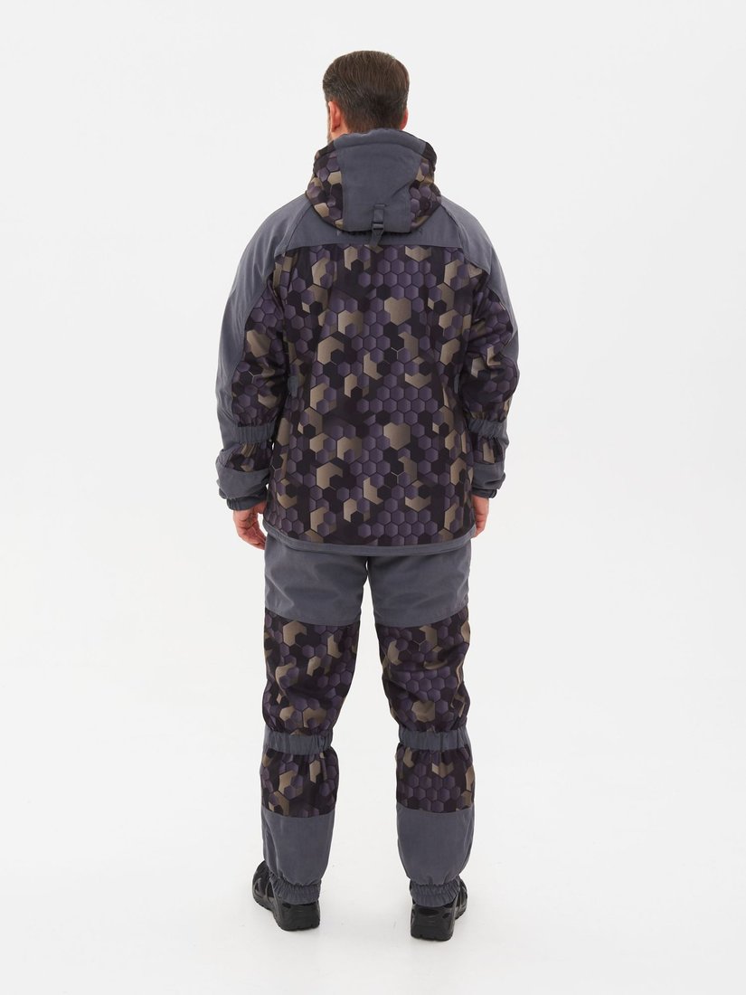 Костюм Huntsman Горка Люкс -15°C Серый/001 Исландия/Alova (р.56-58/170-176)