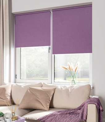 Рулонные шторы Legrand Блэкаут 57x175 (пурпур)