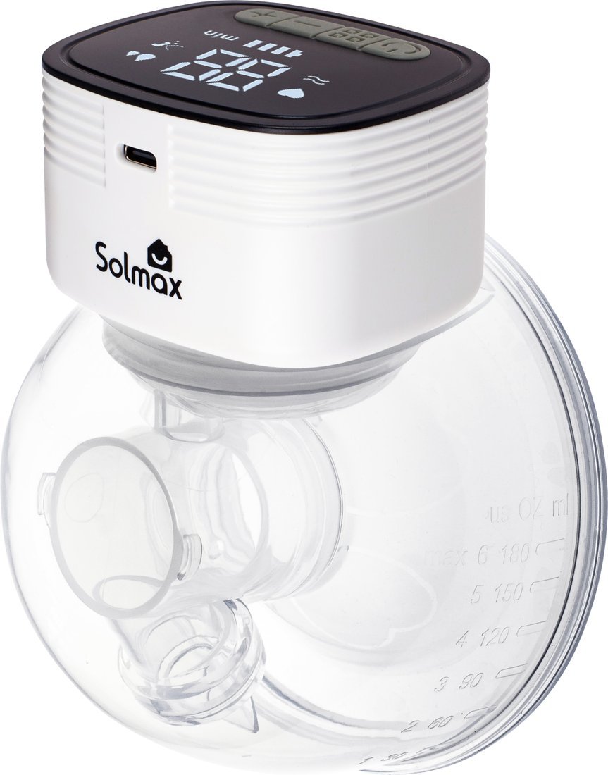 Электрический молокоотсос Solmax&Kids HP99192 (белый)