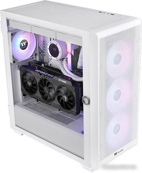 Корпус Thermaltake S250 TG ARGB Snow CA-1Y6-00M6WN-00