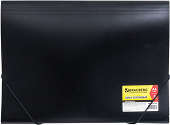 Папка для бумаг BRAUBERG Business 224145 (черный)