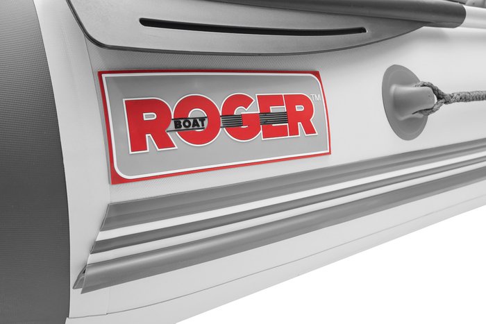 Моторно-гребная лодка Roger Boat Hunter Keel 3500 (малокилевая, белый/графит)