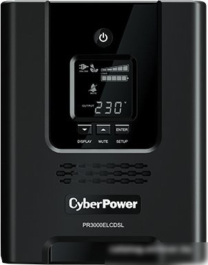 Источник бесперебойного питания CyberPower PR3000ELCDSL 3000VA