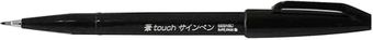 Маркер художественный Pentel Brush Sign Pen SES15C-A (черный)