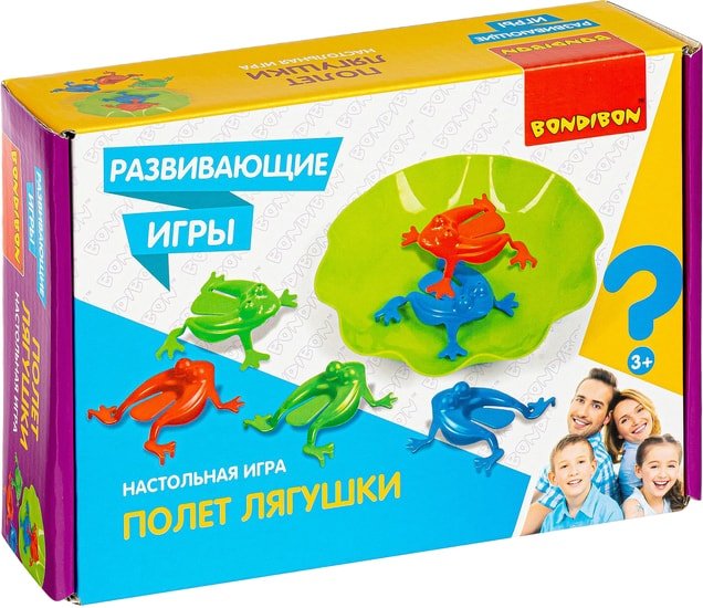 Развивающая игра Bondibon Полет лягушки ВВ4515