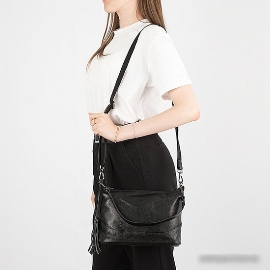 Сумка через плечо Poshete 886-29019-BLK (черный)