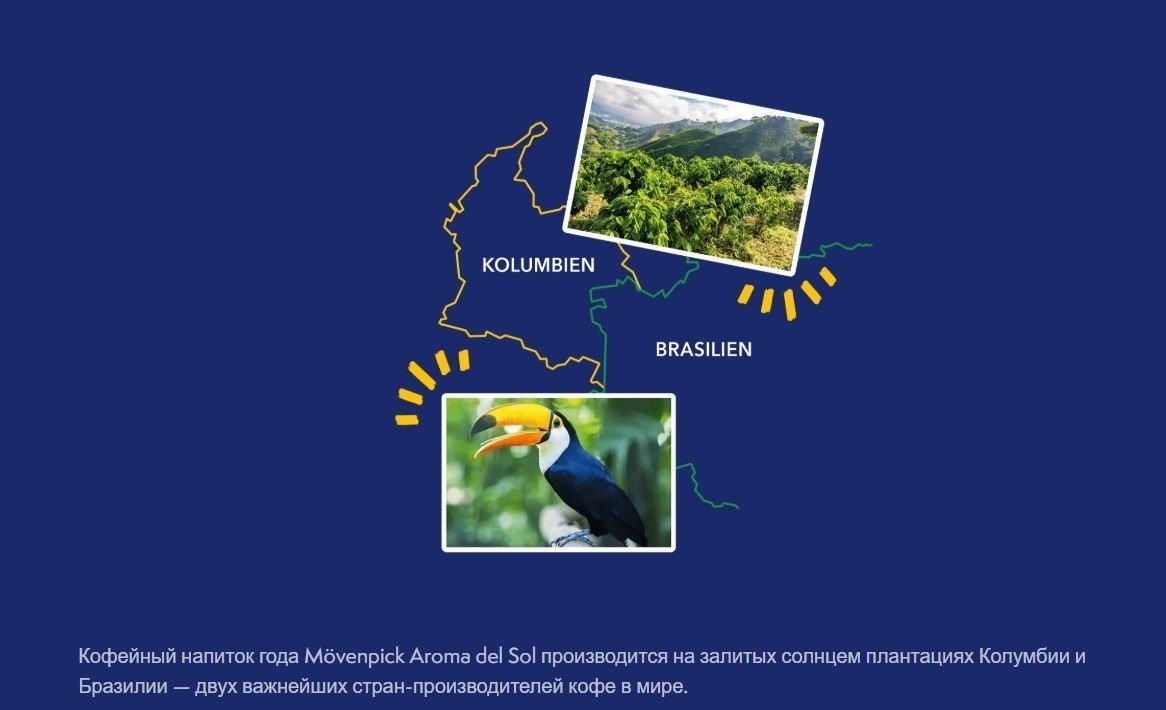 Кофе Movenpick Crema Del Sol (1кг)