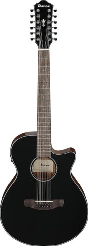 Электроакустическая гитара Ibanez AEG5012-BKH