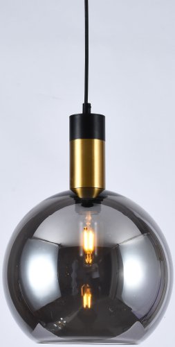 Люстра средней высоты AksHome Bubble E27 (черный)