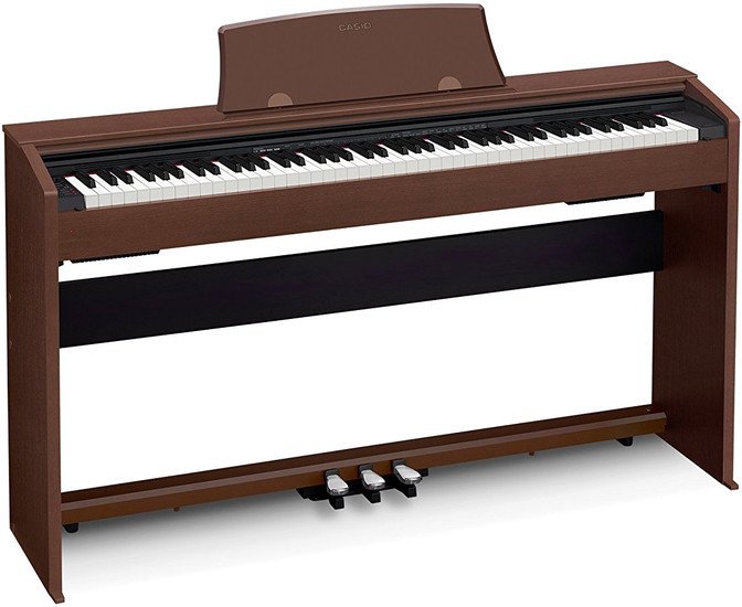 Цифровое пианино Casio Privia PX-770 (коричневый)