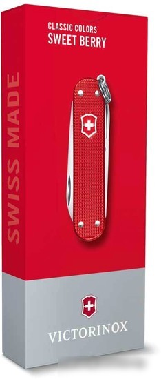 Мультитул Victorinox Classic Alox SD Colors (красный)
