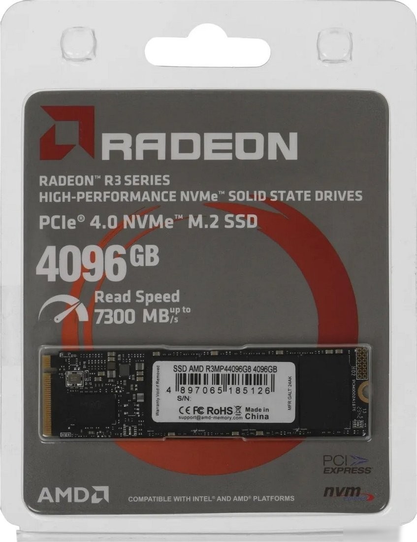 SSD AMD Radeon R3 4TB R3MP44096G8