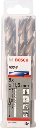 Набор оснастки Bosch 2608595080 (5 предметов)
