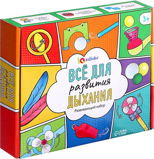 Развивающая игра Zabiaka Все для развития дыхания 9930707