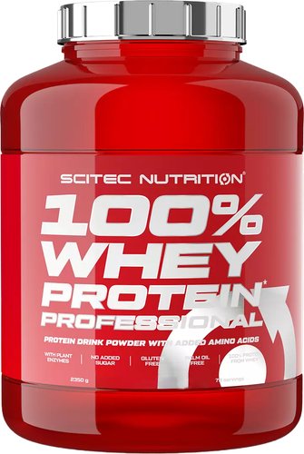 Протеин комплексный Scitec Nutrition 100% Whey Protein Professional (шоколадное печенье-сливки, 2350 г)
