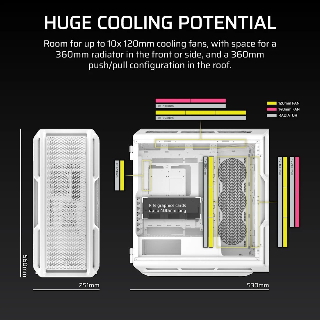 Корпус Corsair 5000T CC-9011301-WW