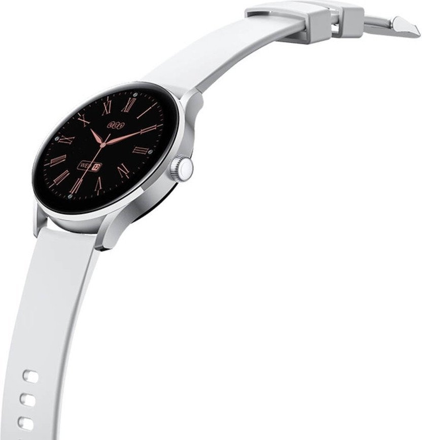 Умные часы QCY Watch Elite (серебристый)