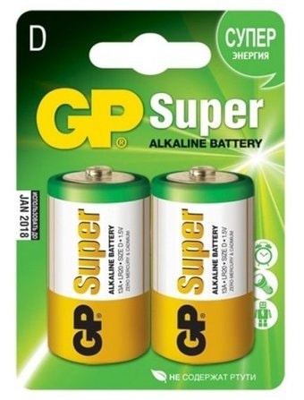 Батарейки GP Super LR20/13A