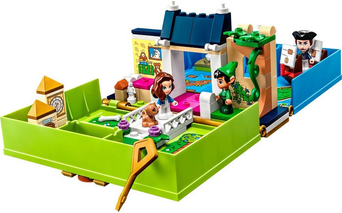 Конструктор LEGO Disney 43220 Приключение Питера Пэна и Венди по сборнику рассказов