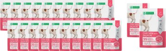 Консервированный корм для собак Nature's Protection Skin and Coat Dog Adult с курицей, лососем NPUPF63660 22 шт