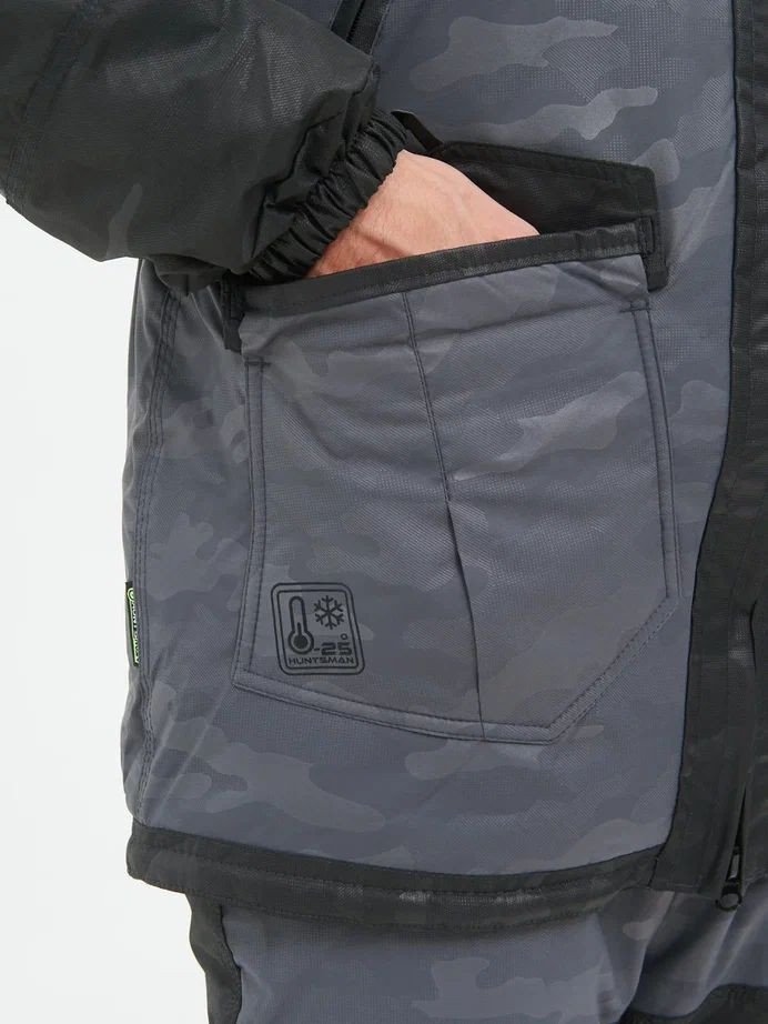 Костюм Huntsman Горка Люкс -15°C Серый Breathable (р.52-54/182-188 )