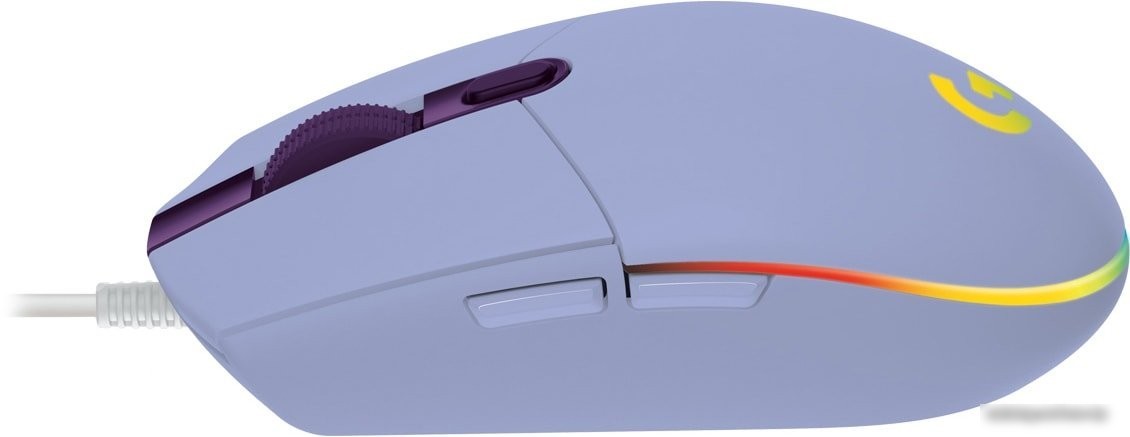 Игровая мышь Logitech G102 Lightsync (сиреневый)