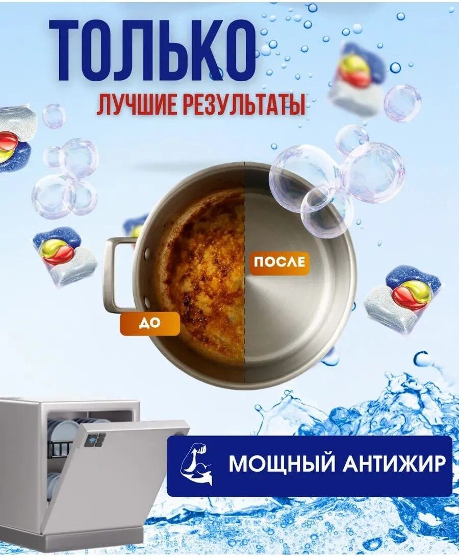 Капсулы для посудомоечной машины Bingo Pro All in 1 Lemon (36 шт)