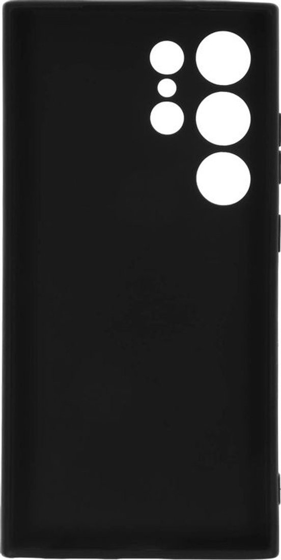Чехол для телефона BoraSCO Silicone Case для Samsung Galaxy S24 Ultra 72952 (черный)
