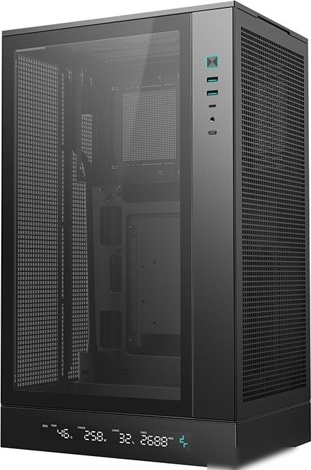 Корпус DeepCool CH270 Digital R-CH270-BKNDM0-G-1