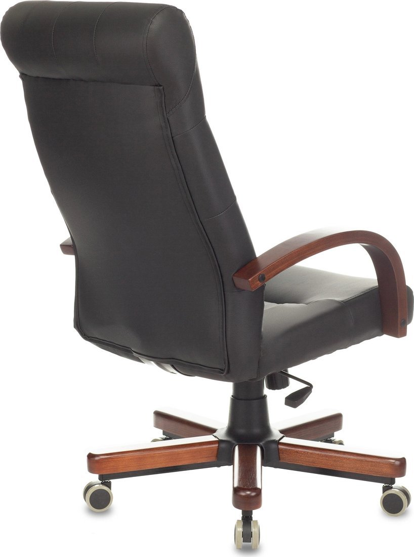 Офисное кресло Бюрократ T-9928WALNUT/ECO (черный)
