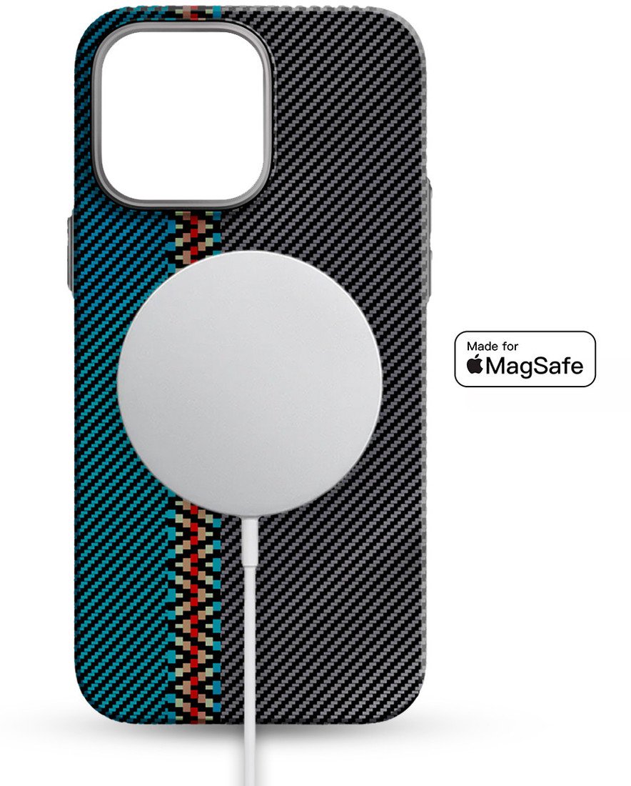 Чехол для телефона Luxo Пути сошлись J217 для Apple iPhone 15 Pro Max (хаки/бирюзовый)