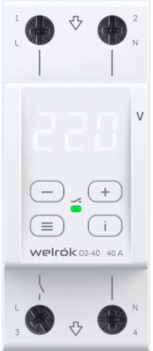 Реле напряжения Welrok D2-40