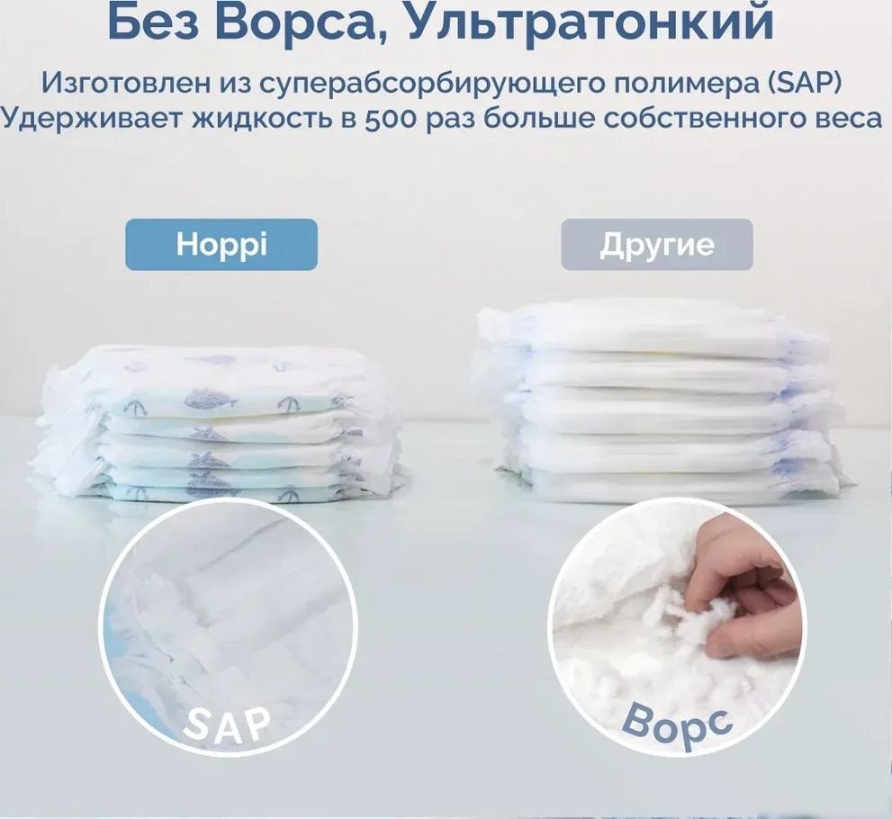 Трусики-подгузники Hoppi AirDream XXL от 15кг HB-029-XXL (28шт)