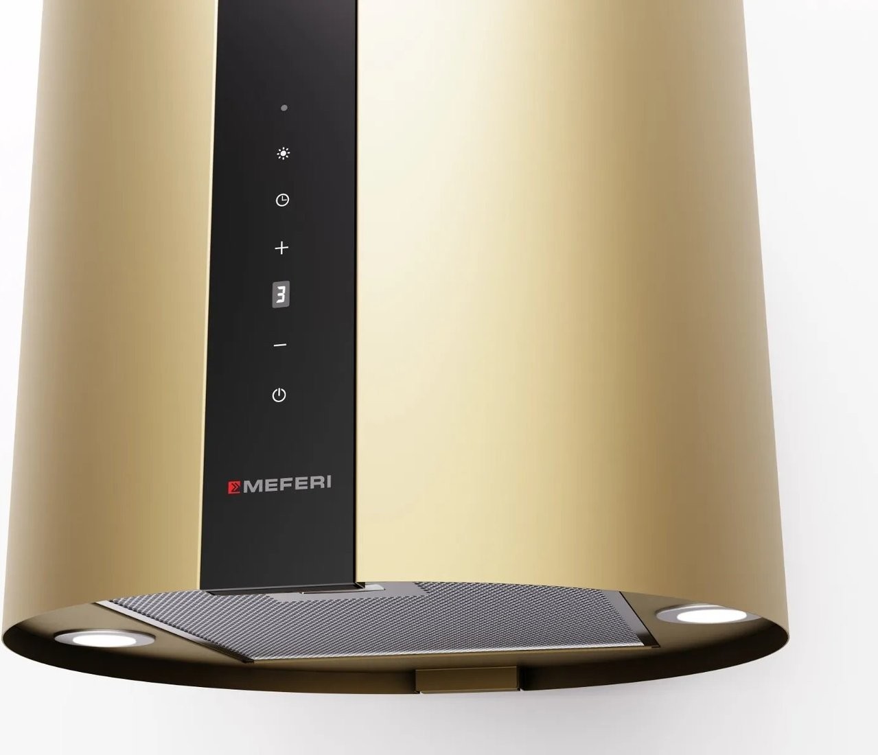 Кухонная вытяжка Meferi TUBE40GOLD Isla Comfort Plus