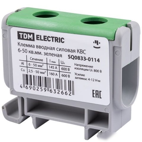 Клемма TDM SQ0833-0114 Клемма TDM SQ0833-0114
