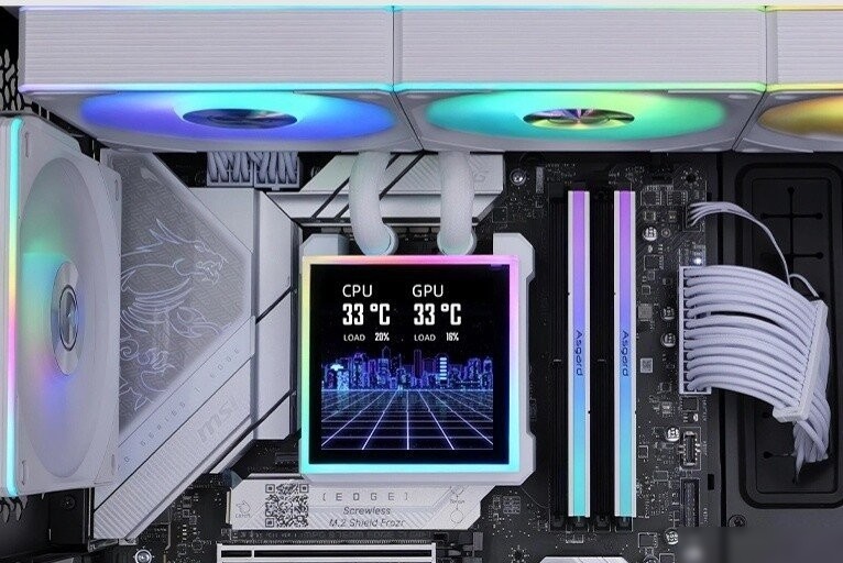 Система жидкостного охлаждения для процессора Lian Li HydroShift II LCD-S 360CL G89.GHS2LCDS36CW.R0