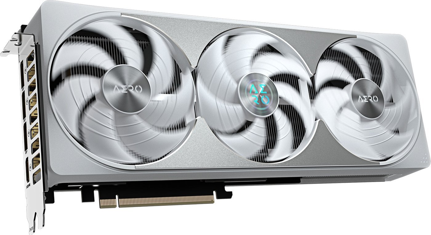 Видеокарта Gigabyte GeForce RTX 5080 Aero OC SFF 16G GV-N5080AERO OC-16GD