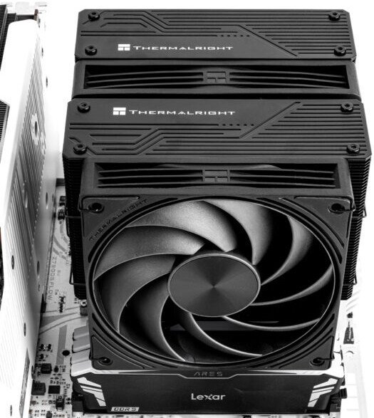 Кулер для процессора Thermalright Frost Tower 140 (черный)