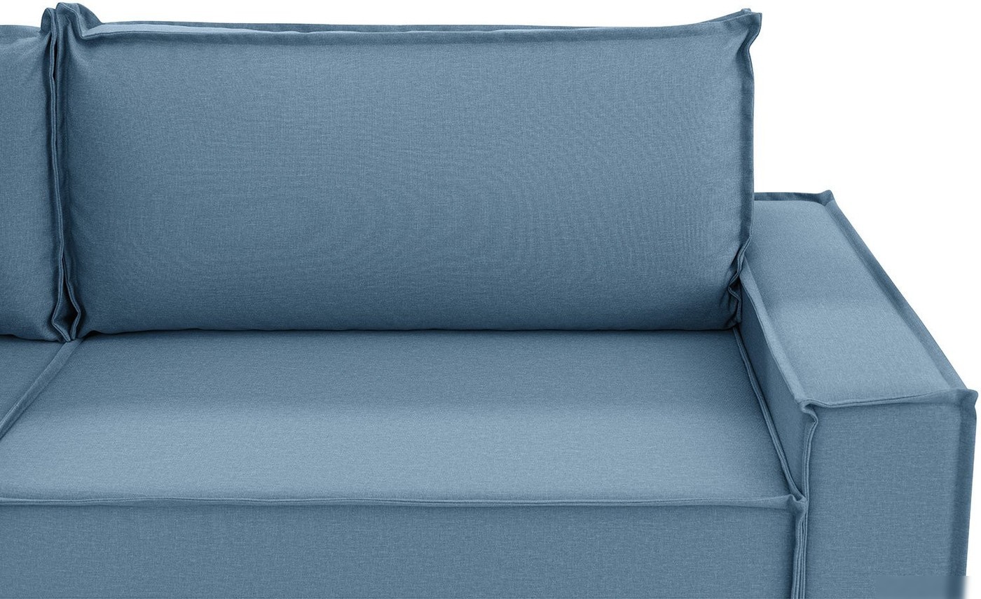 Угловой диван Mio Tesoro Дюссельдорф 293 1.5ек-1.5ек-1.5пф (1175 Savanna Plus Blue)
