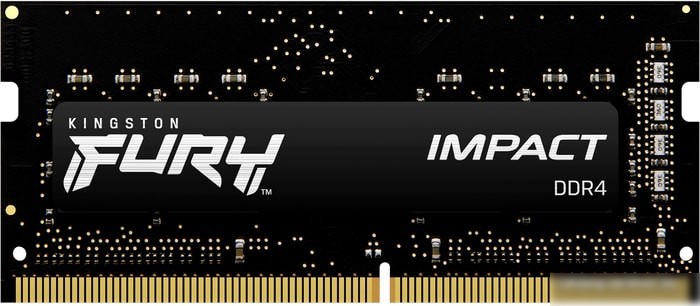 Оперативная память Kingston FURY Impact 2x32GB DDR4 SODIMM PC4-25600 KF432S20IBK2/64