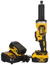 Прямошлифовальная машина DeWalt DCG426P2 (с 2-мя АКБ, кейс)