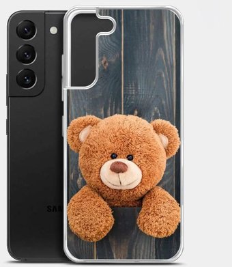 Чехол для телефона BoraSCO ArtWorks для Samsung Galaxy S22+ 51478 (прозрачный/рисунок)