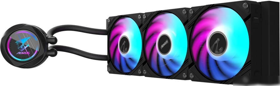 Жидкостное охлаждение для процессора Gigabyte Aorus Waterforce II 360