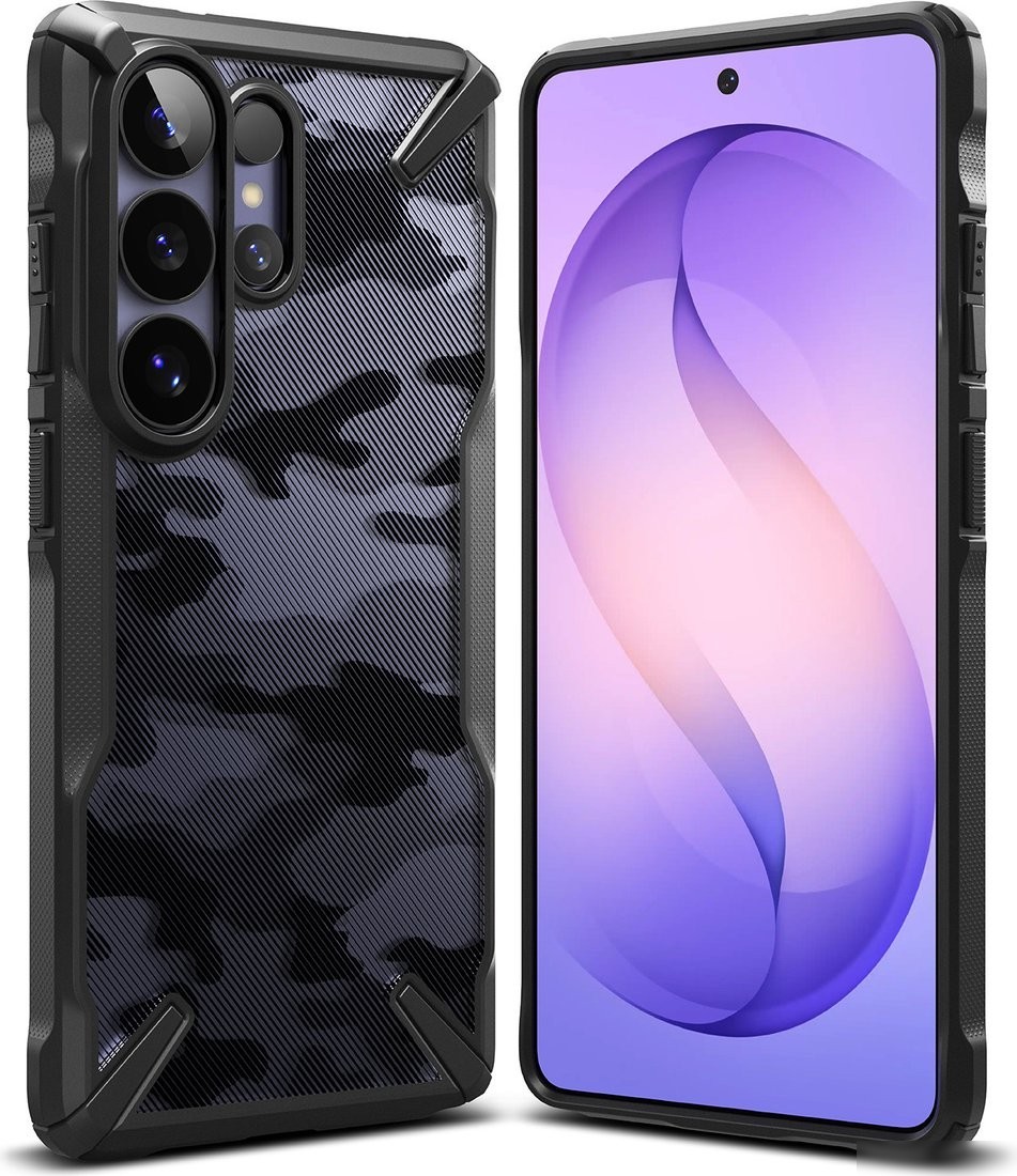 Чехол для телефона Ringke Fusion X для Galaxy S26 Ultra (Camo Black)